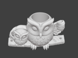 Owl vase, vase, hanging basket-7