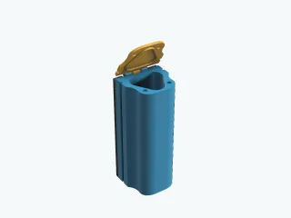 whiteboard case for markers whit cover