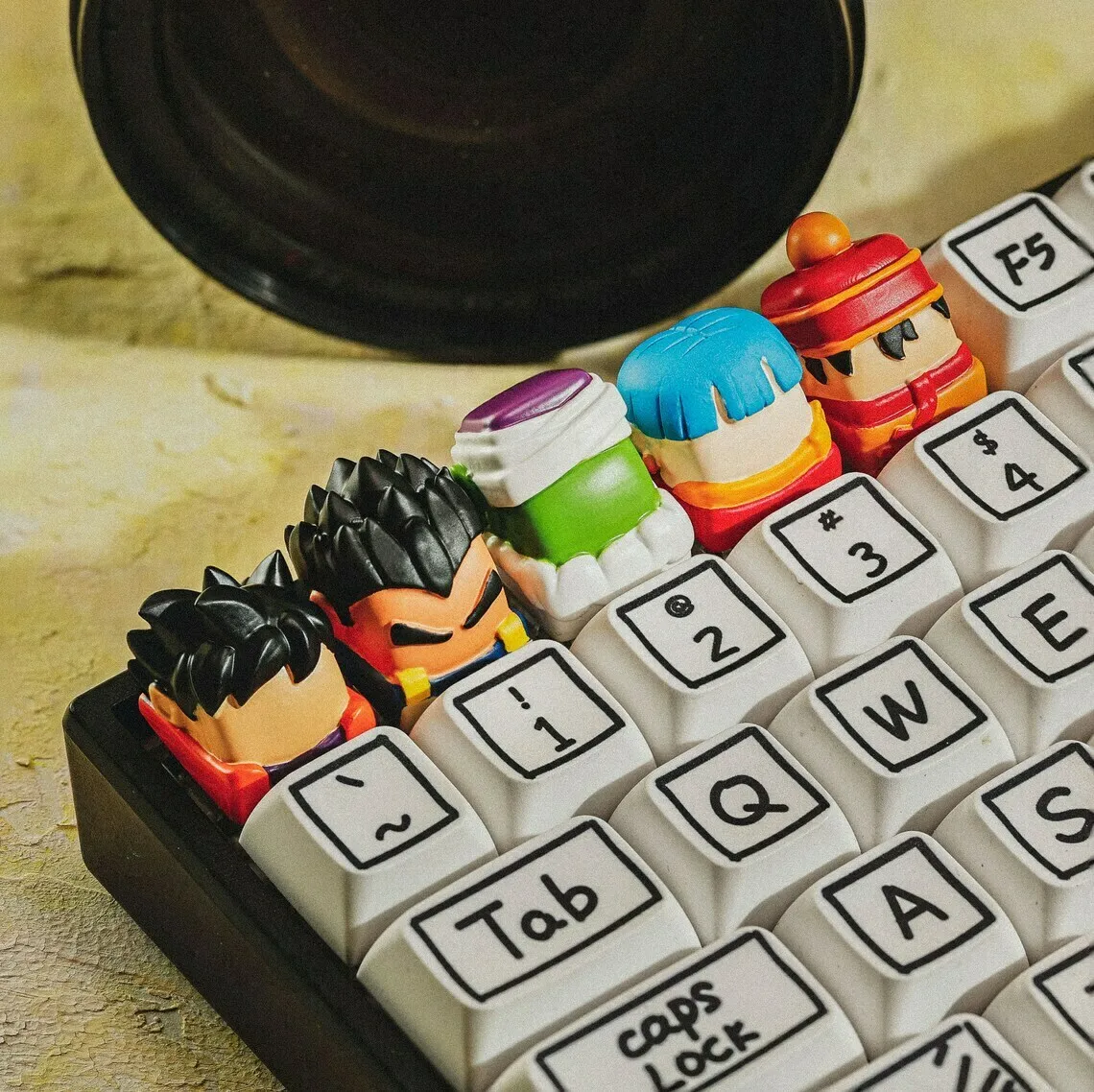 Dbz Keycaps Vol I - Dragon ball - Mechanical Keyboard