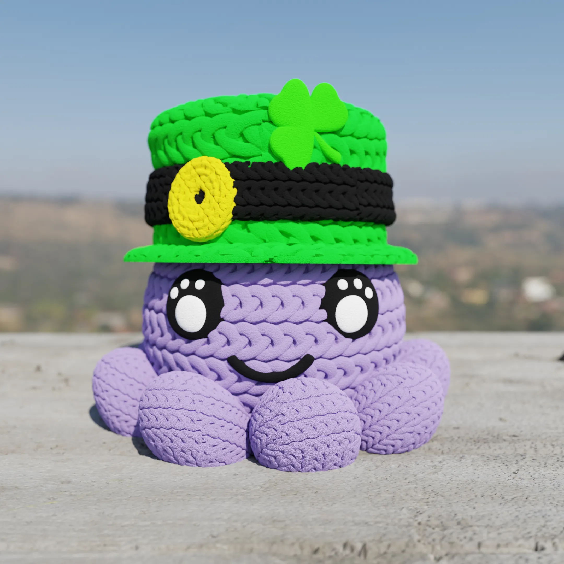 knitted patrick Octopus (cute)