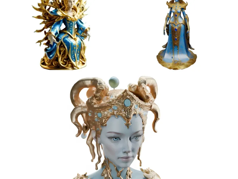 Mystical Queen Collection - Royal Fantasy Figurines