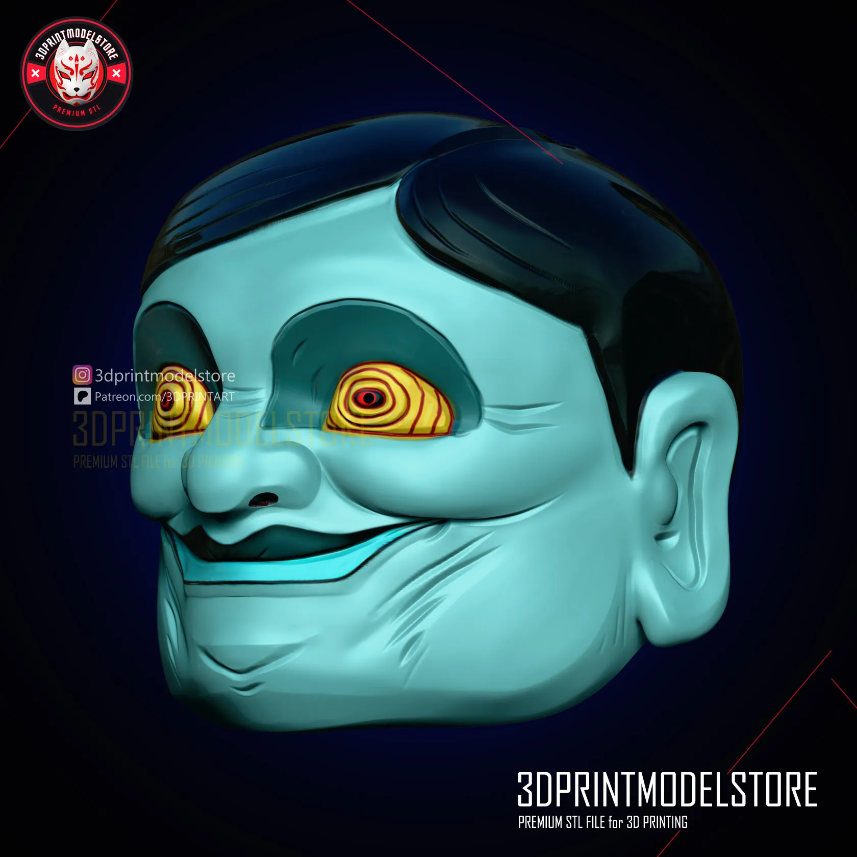 Dandadan Alien Serpo Mask - Dan Da Dan Okarun Cosplay