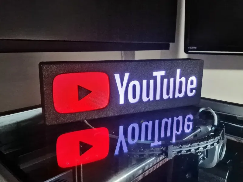 YouTube LED-bord