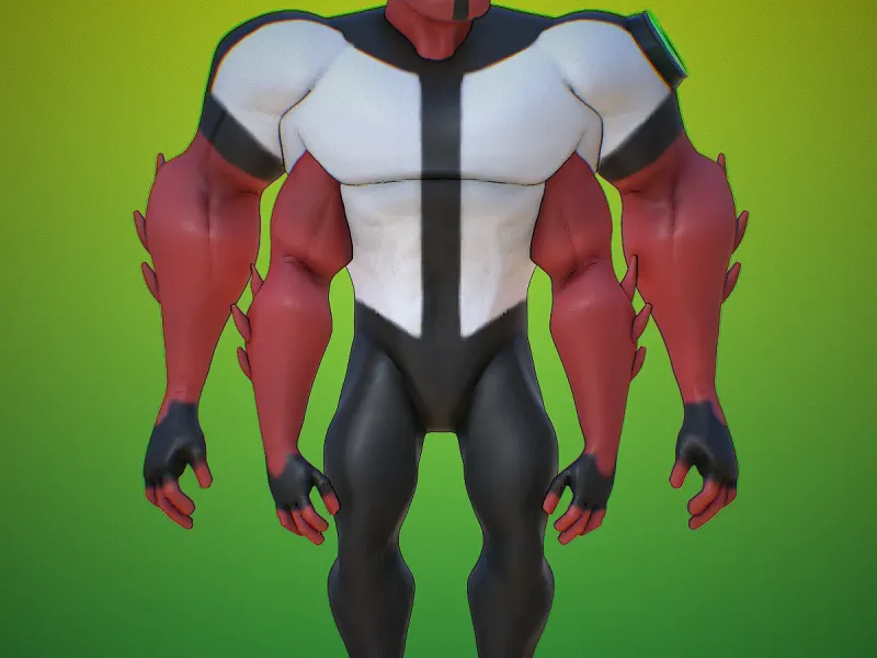 Four Arms Ben 10 FREE