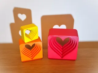 Easy Quick Print How Deep Is Your Love Amour Valentine Heart