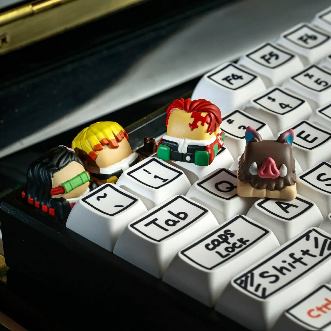 Demon Slayer Keycaps - Teclado mecánico