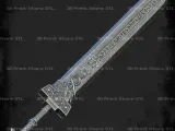 Blaidd Sword Cosplay Elden Ring - STL File-2