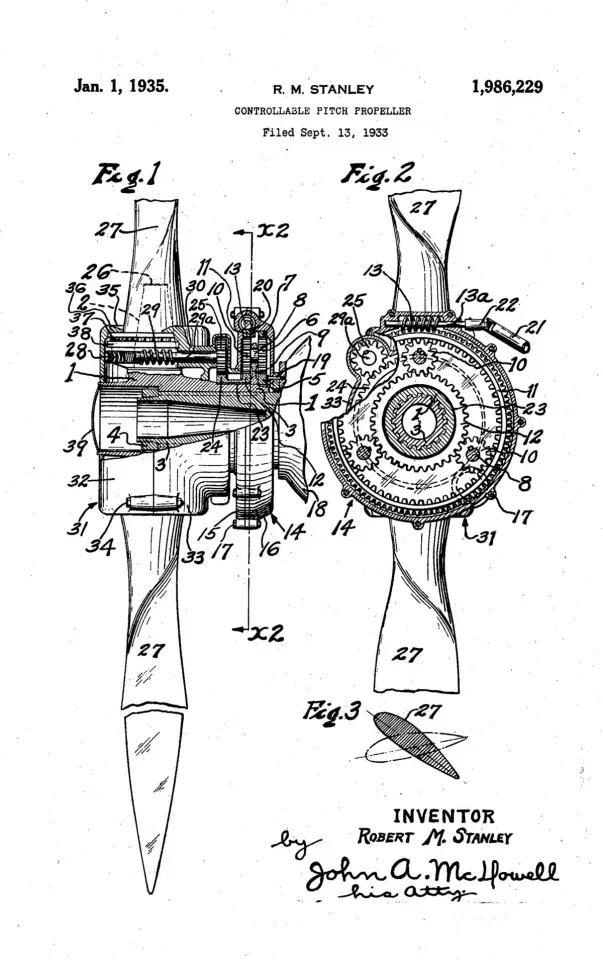 Variable Pitch Propeller Mechanism