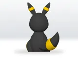Pokemon Umbreon STL file 3D Model Fanart Character-3
