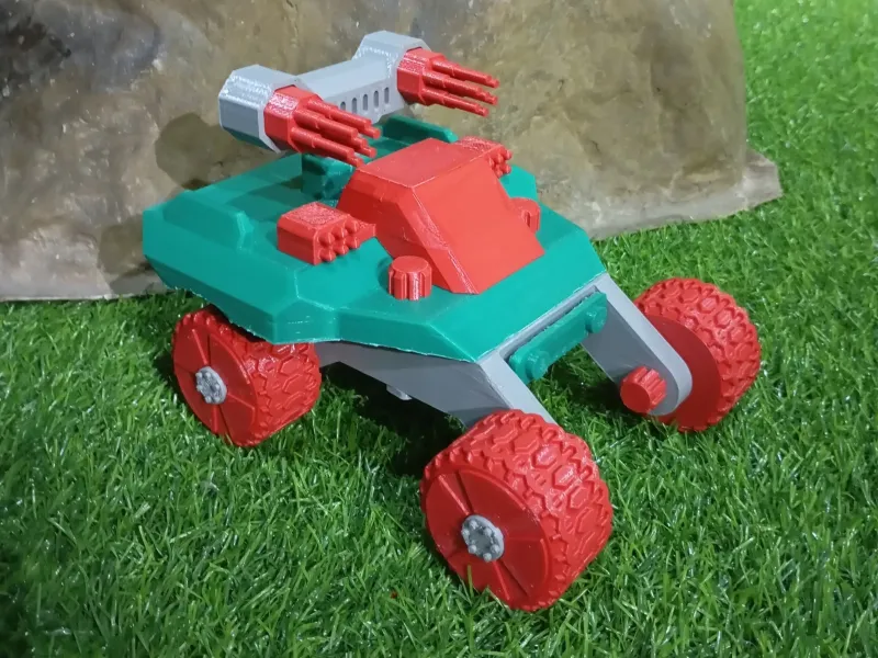 Spielzeugauto Sci-Fi-Waffen