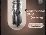 Aragorn King Ellessar Shin Armor lord of the rings 3D DL-0