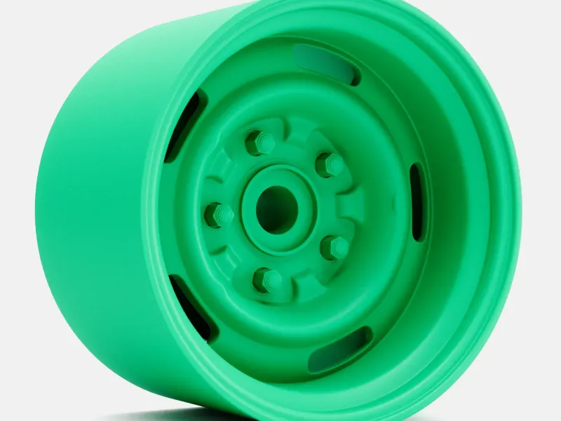 1/24 Scale, 15x10 GM Rallye Wheel and Brake