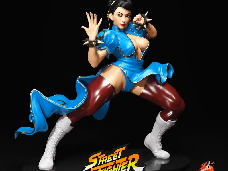 CHUN-LI - STREET FIGHTER 3D PRINTING