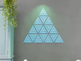 3d wall panel decor "triangles"-0