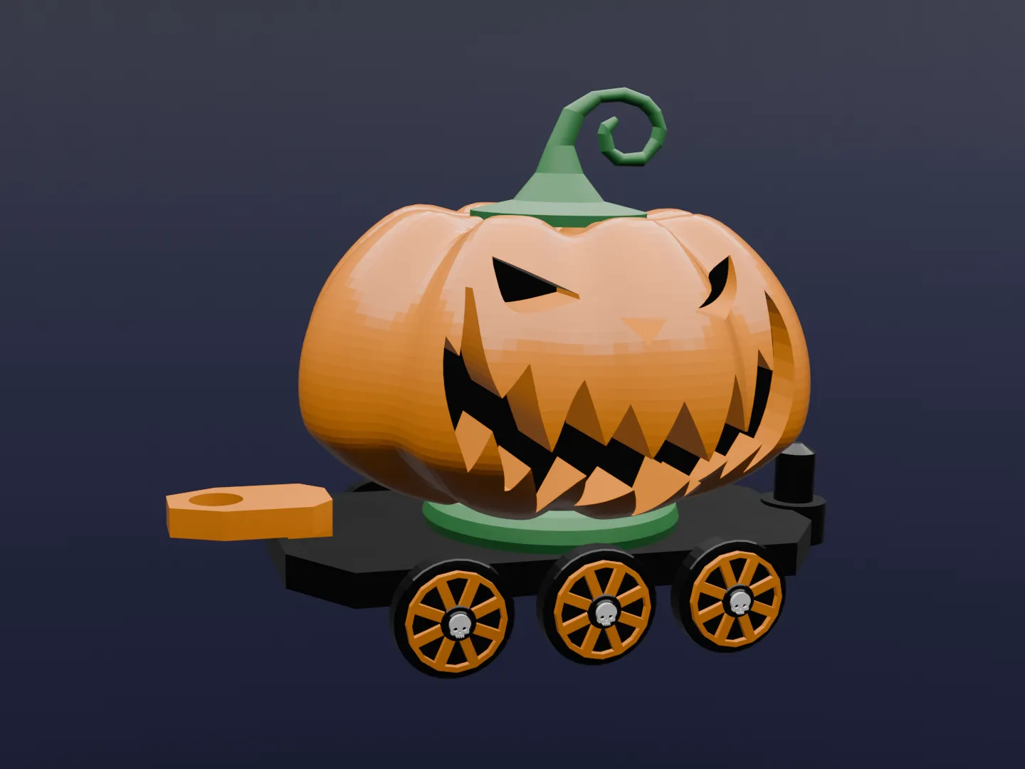 Pumpkin Express - Halloween Train Count-down Calendar