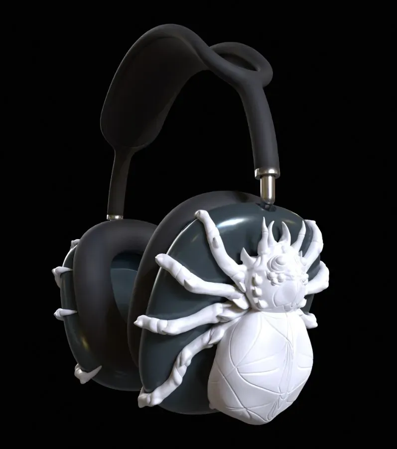 Headphone cover for Apple Airpods Max Spider