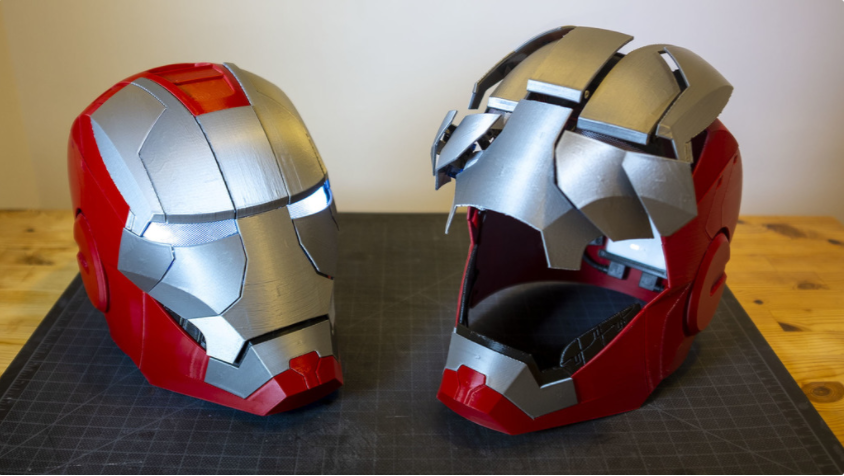 iron man MK5 helmet