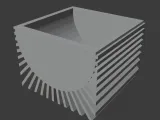 abstract sun planter pot-7