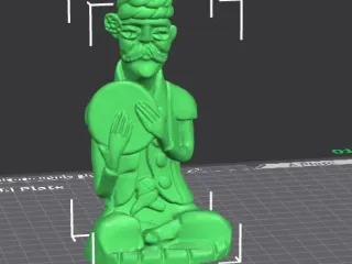 Wood statue