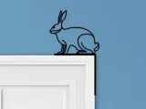 Rabbit Door Corner Decor-0