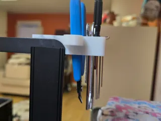 Ender V3 SE/KE Tool Holder with filament guide PC4-М10x1.5