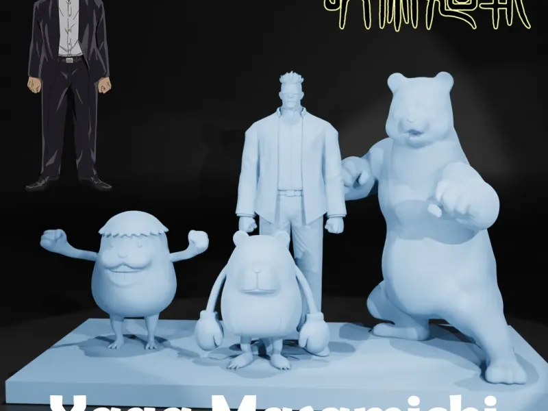 YAGA MASAMICHI - JUJUTSU KAISEN - STAMPA 3D