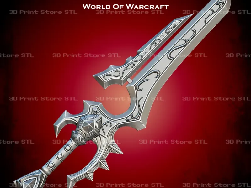 Shalamayne Sword Cosplay World Of Warcraft - STL File