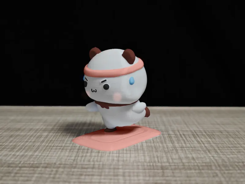 Couple Bear-stand_yoga_Yier