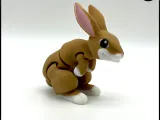 Adorable lapin articulé-1