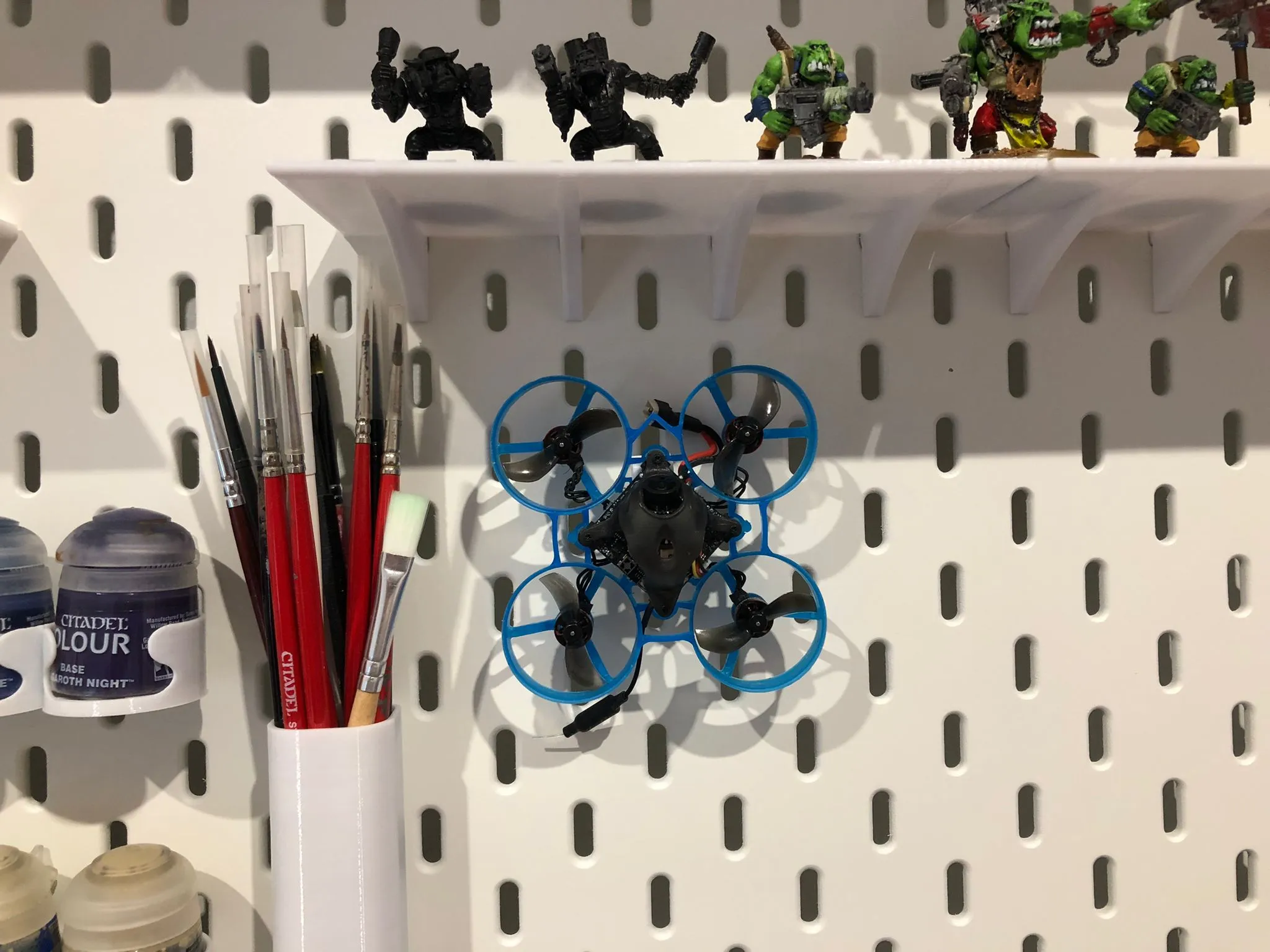 IKEA Skadis Mobula6 Tiny Whoop Mount