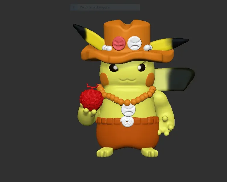 pikachu versione ace de one piece