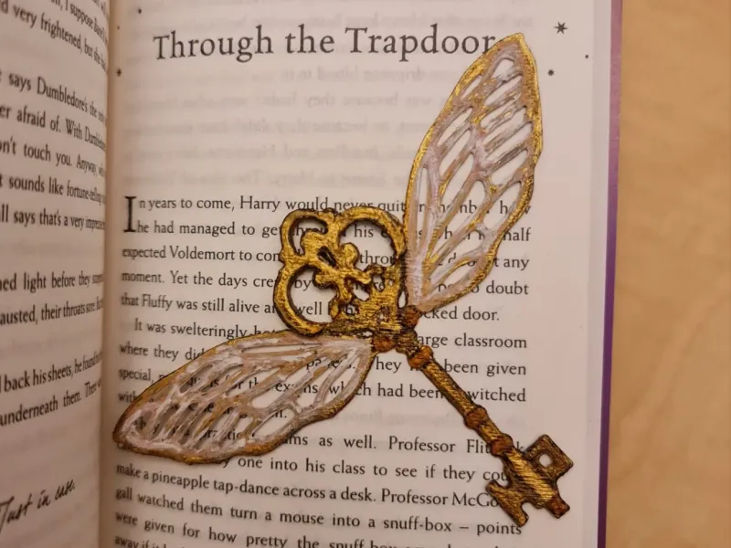 Segnalibro Chiave Volante di Harry Potter