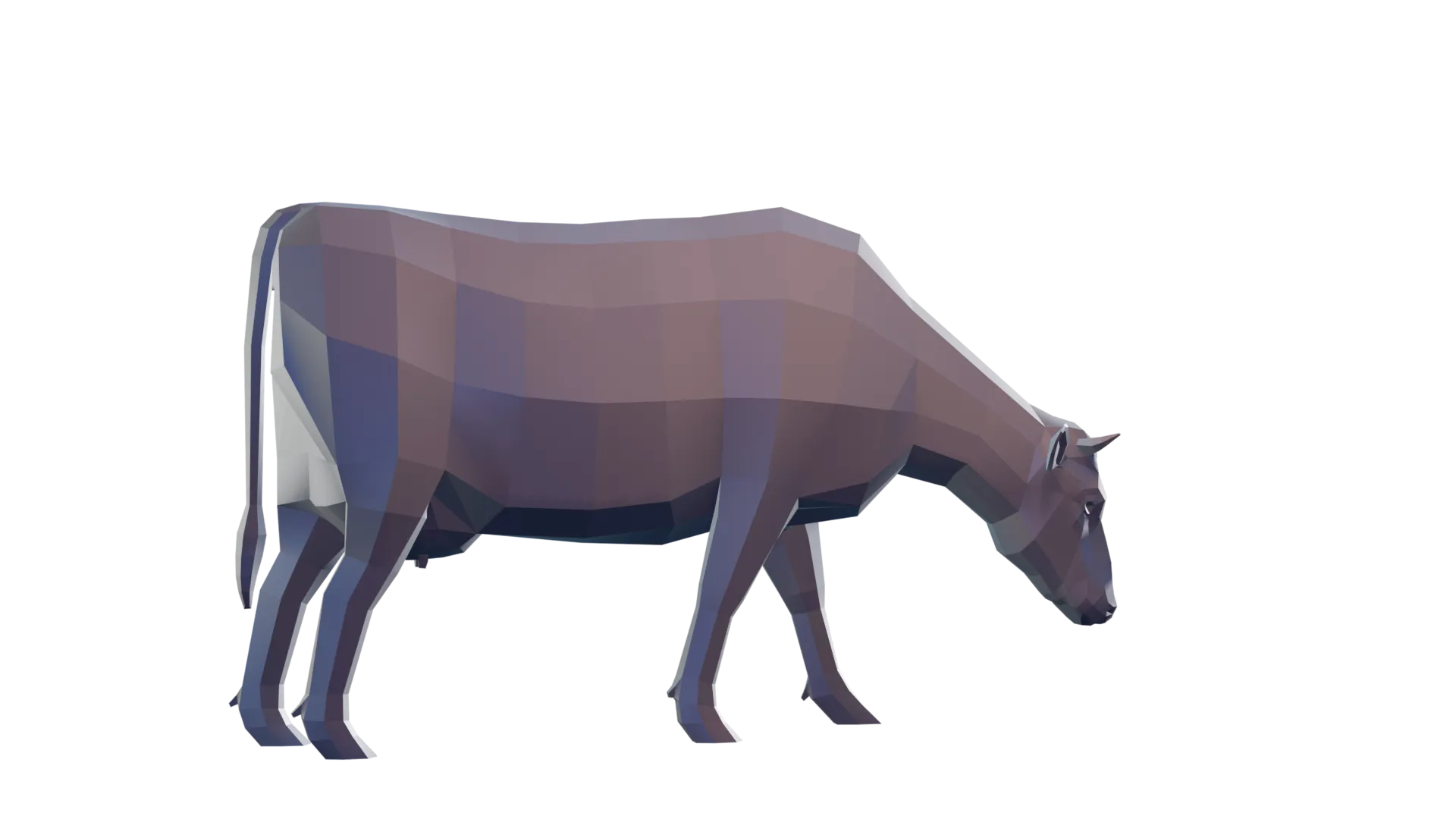 Low Poly Cow