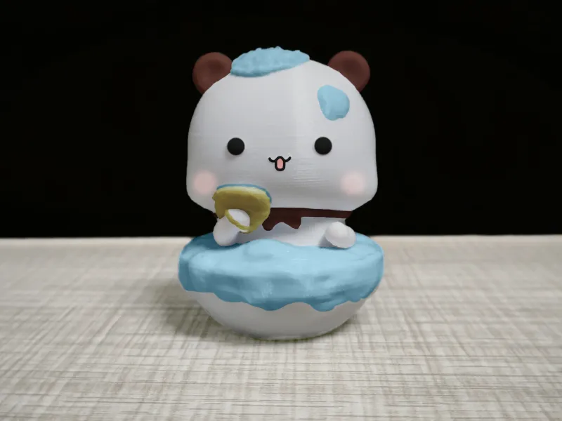 Couple Bear-Bath room Bubble Yier