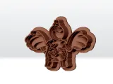 Doey the doughman Cookie cutter STL 3D-2