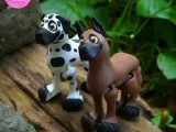 PRINT IN PLACE CUTE FLEXI GREAT DANE DOG-3