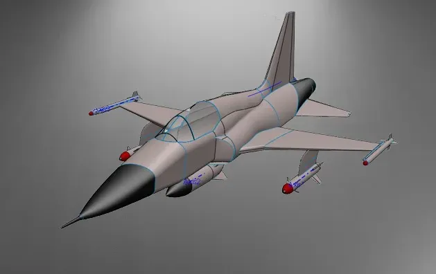 Northrop F-5 3D Printing STL File