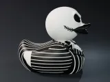 Cute Jack and Sally Skellington Rubber Ducks-1