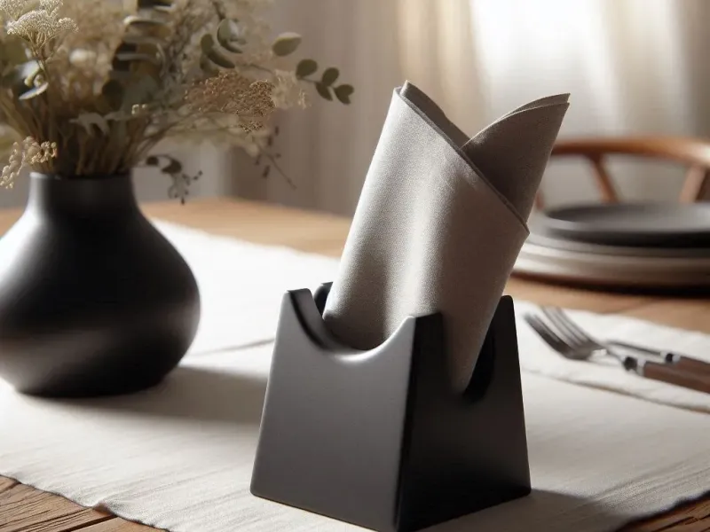 Modern Design Napkin Holder – Perfect for Festive Occasions