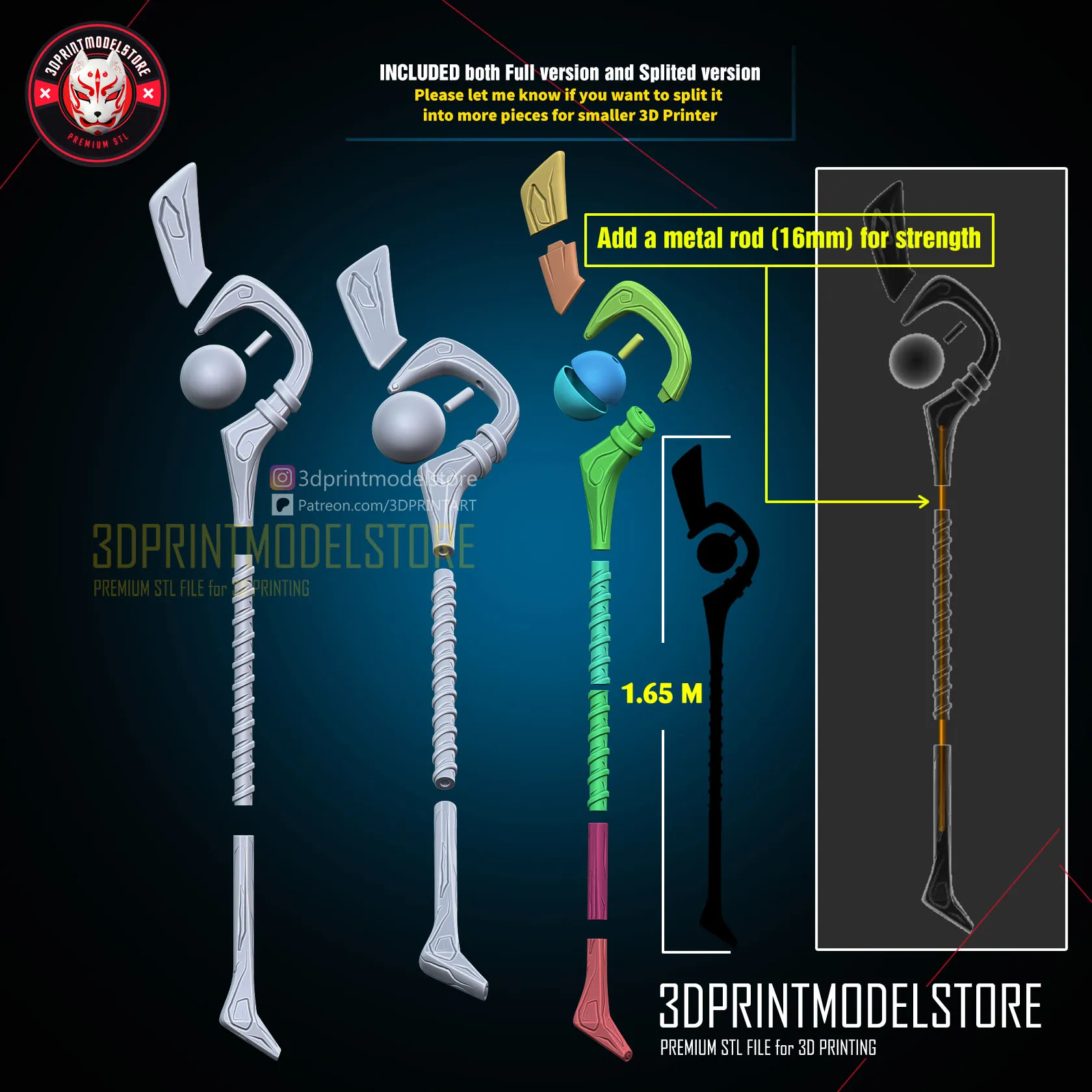 Megumin Staff Cosplay Weapon Anime Props KonoSuba
