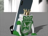 Escudo Mascota Atlético Nacional Rey de Copas - Soporte de C-3
