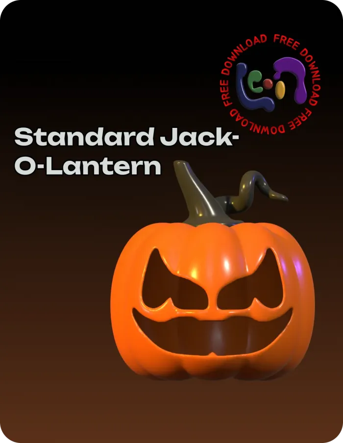 3D Printer Files | 3MF File | Standard Jack-o-Lantern | Creality Cloud