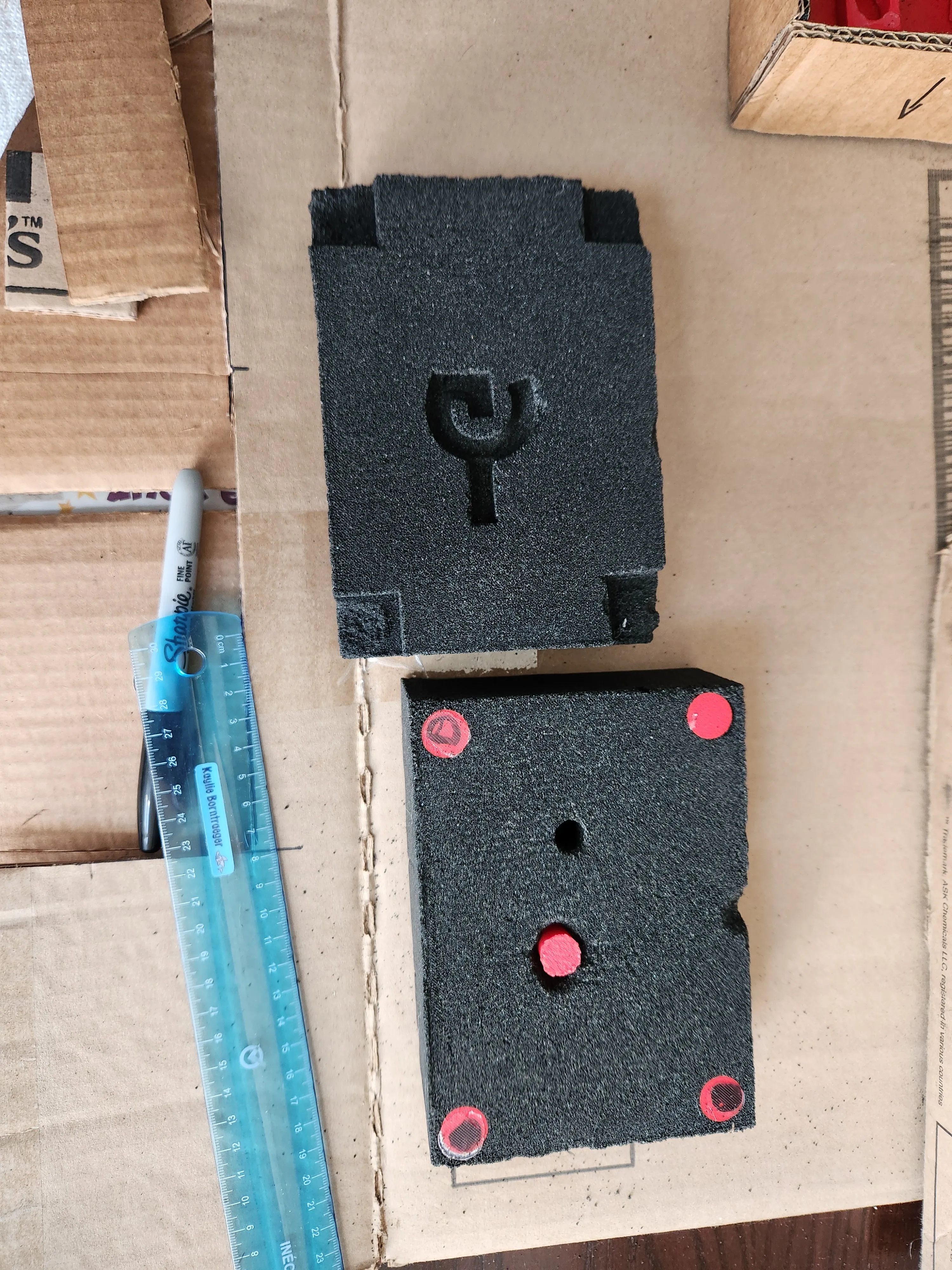 Letter G Cope and Drag Patterns for Chemical Bonded Sand