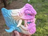Ornamental Oni mask (wearable)-5