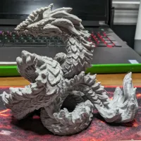 Mortas Dragon - Death Dragon - PRESUPPORTED - 32 mm-2