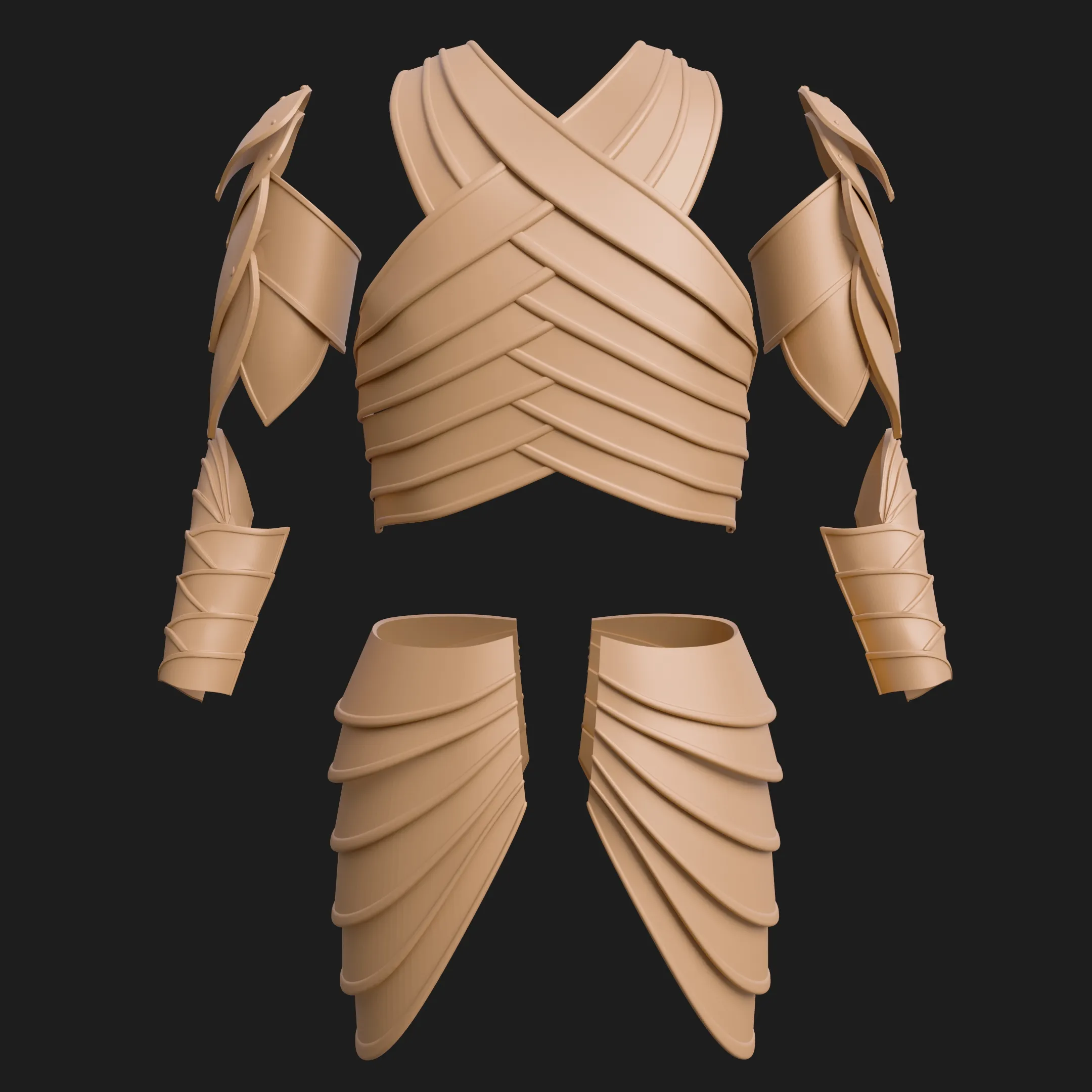 Elven Armor - Multi-Part Cosplay Set