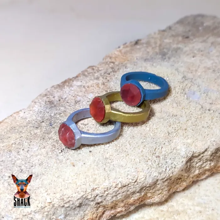 ANILLO CON GEMA | 3D models download | Creality Cloud