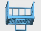 Chicago fire escape complete set for your wall / 58 parts !-3
