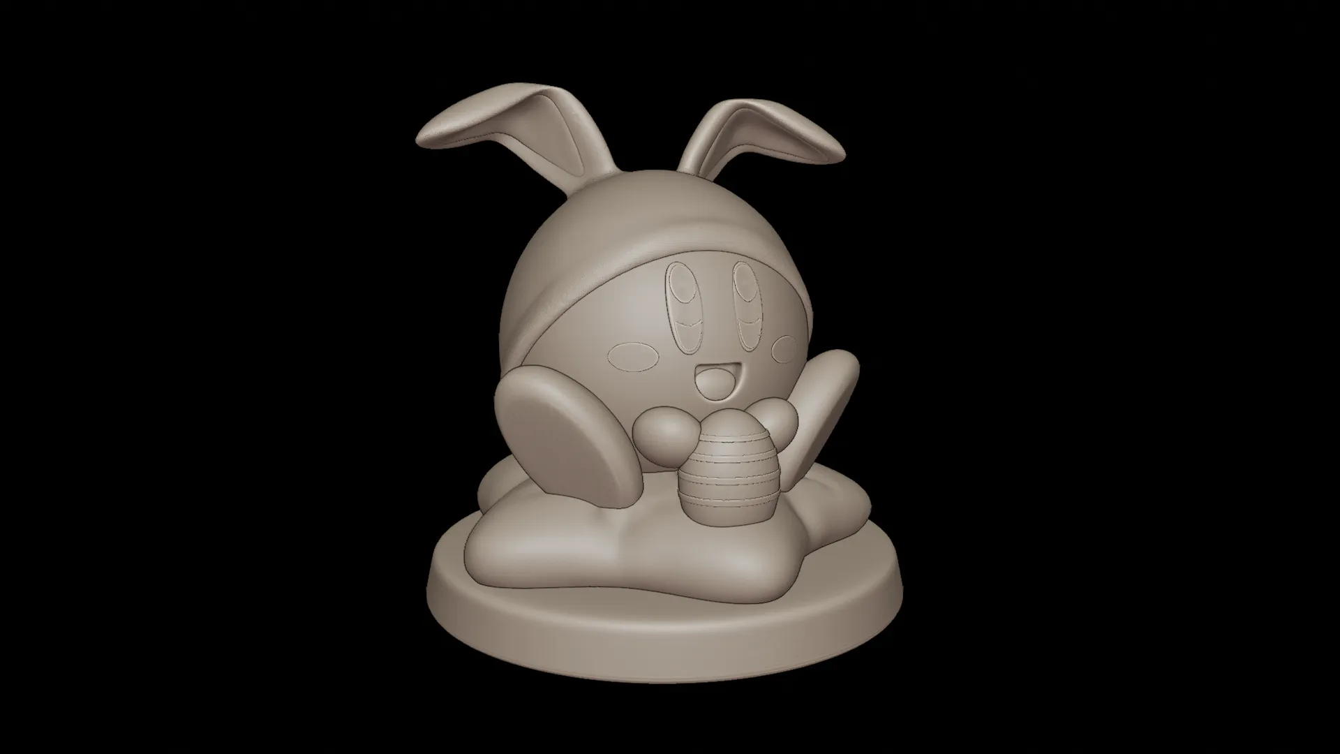 Kirby Easter Figure