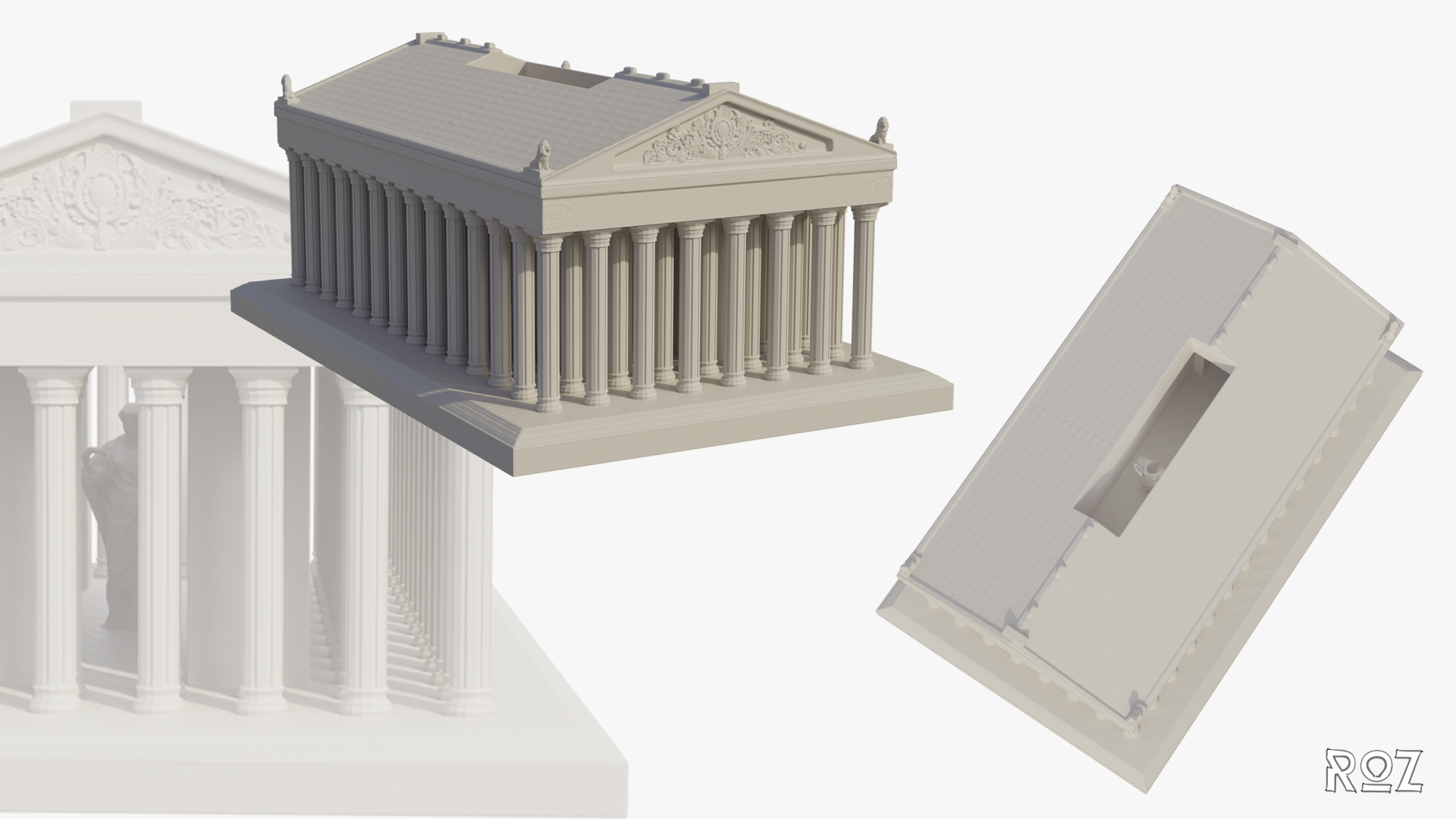 Temple of Artemis | 3D models download | Creality Cloud